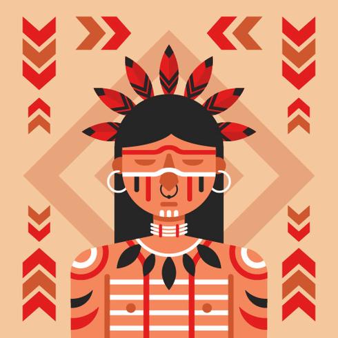 Indigenous People Vector