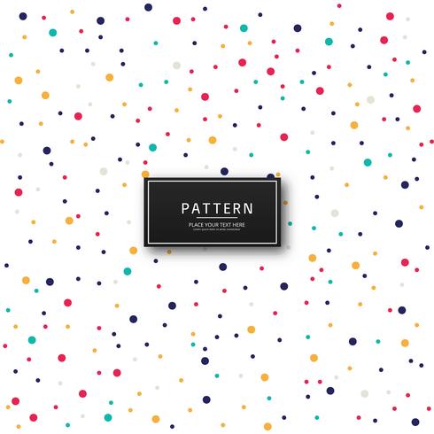 Abstract colorful dotted background vector