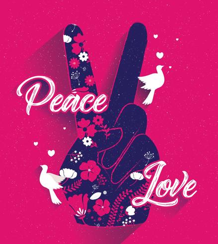 Peace and Love Vol 2 Vector