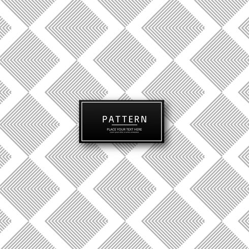 Modern triangle decorative pattern vector