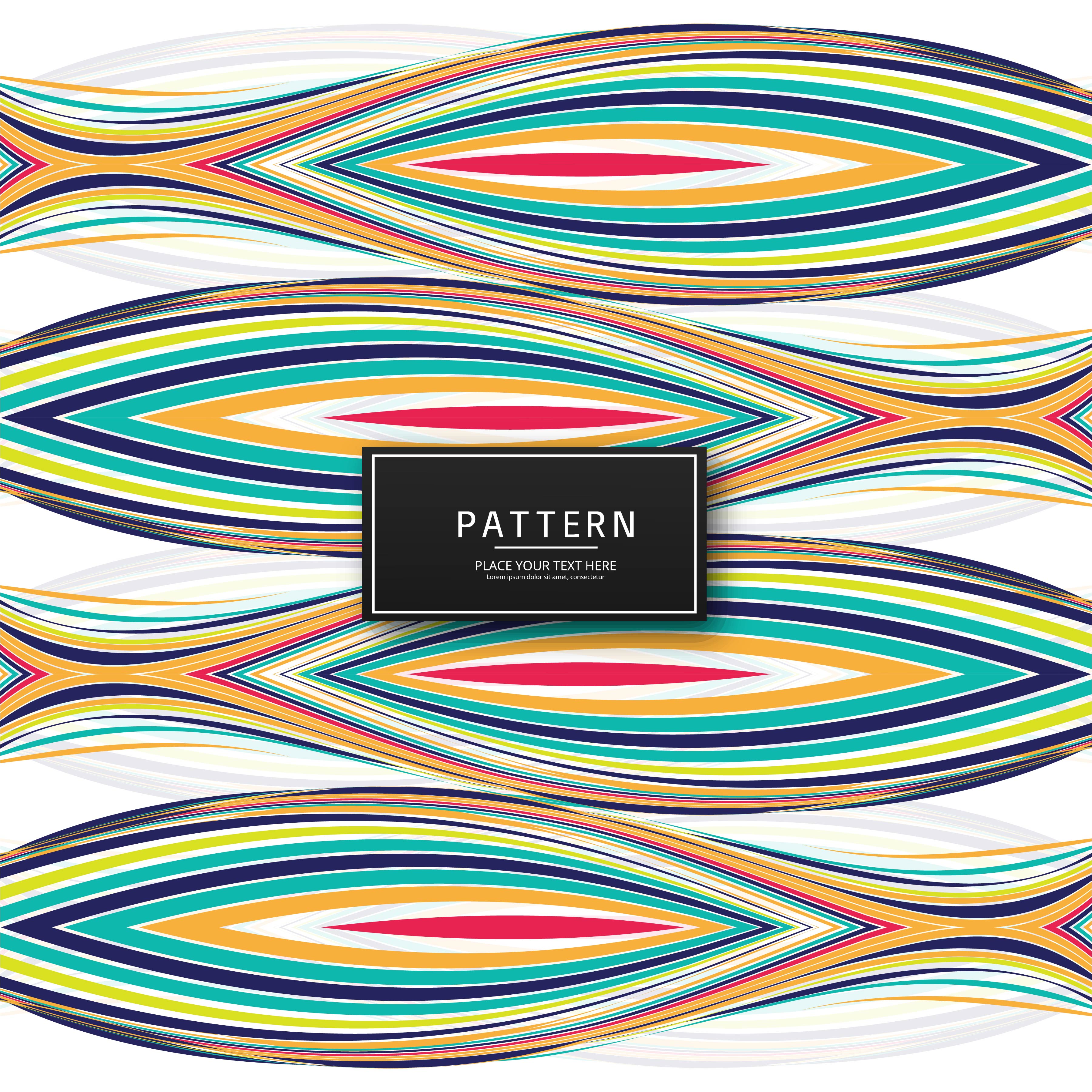 Modern colorful lines pattern background illustration ... Modern colorful lines pattern background illustration ...
