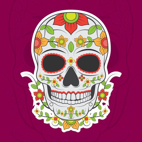 Day of The Dead Illustration vector