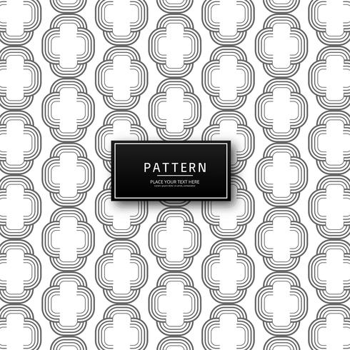 Abstract geometric seamless pattern design vector