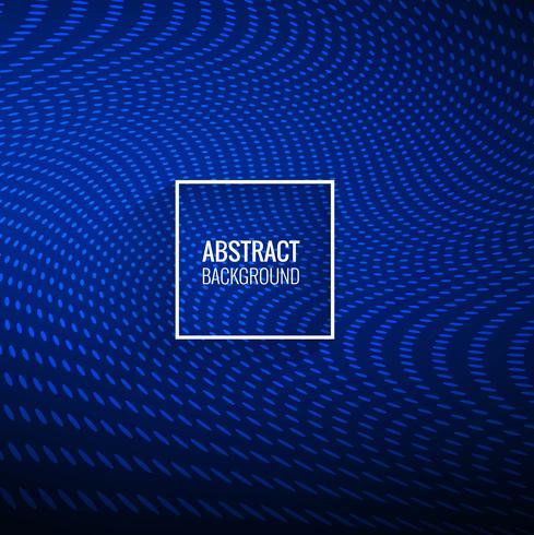 Fondo punteado azul elegante de la onda de Abstractl vector
