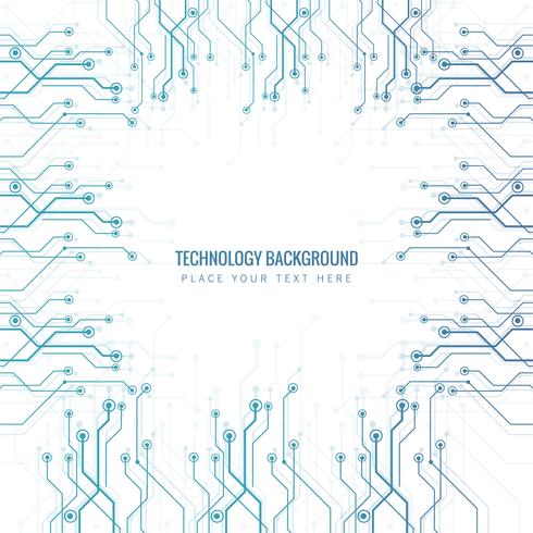 Abstract communication concept for technology background vector