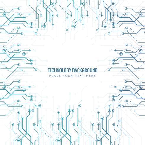 Abstract communication concept for technology background vector