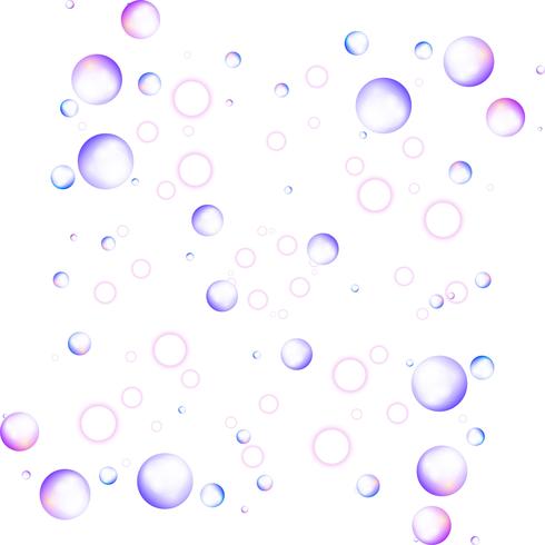 Abstract colorful circles background vector