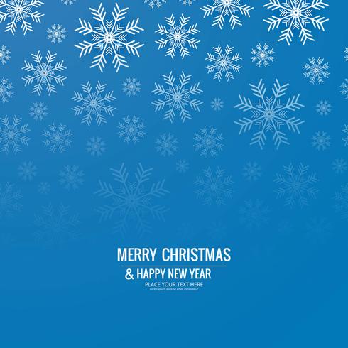 Modern mery christmas background vector