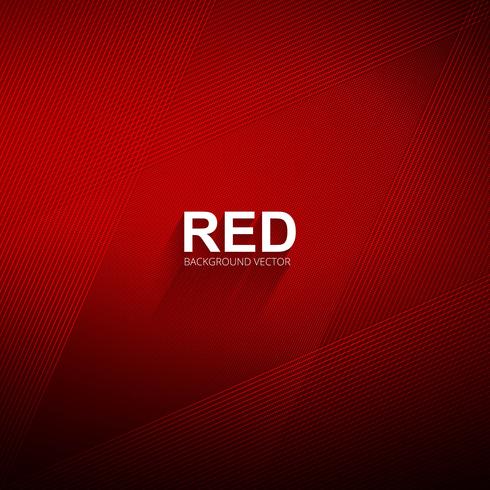 Elegant shiny red lines background vector