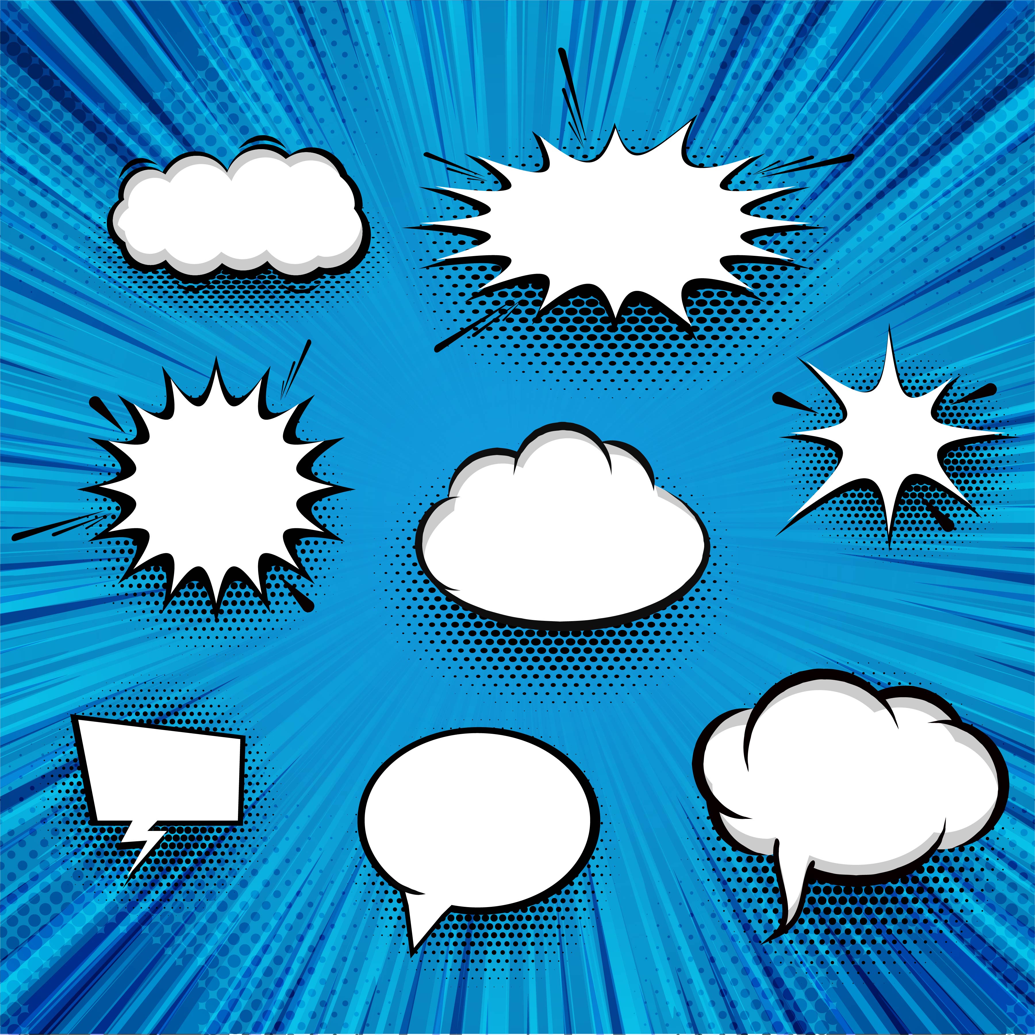 High Quality White Outlined Speech Bubble Chat Balloon Icon Pictogram  Comic Book Anime Useful For Web Site Banner Greeting Cards Apps And  Social Media Posts Stock Photo Picture And Royalty Free Image