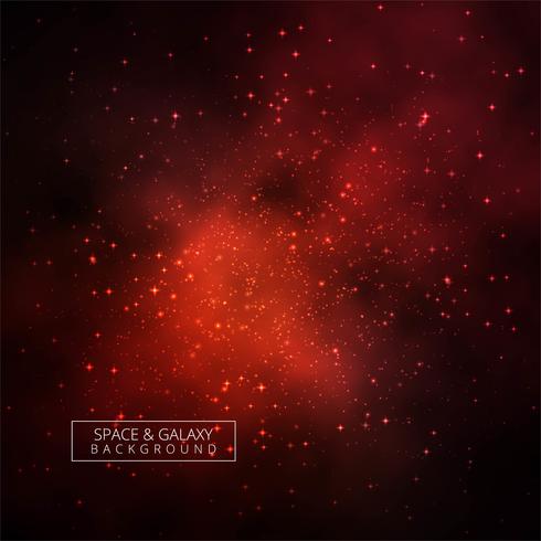 Beautiful shiny galaxy background vector