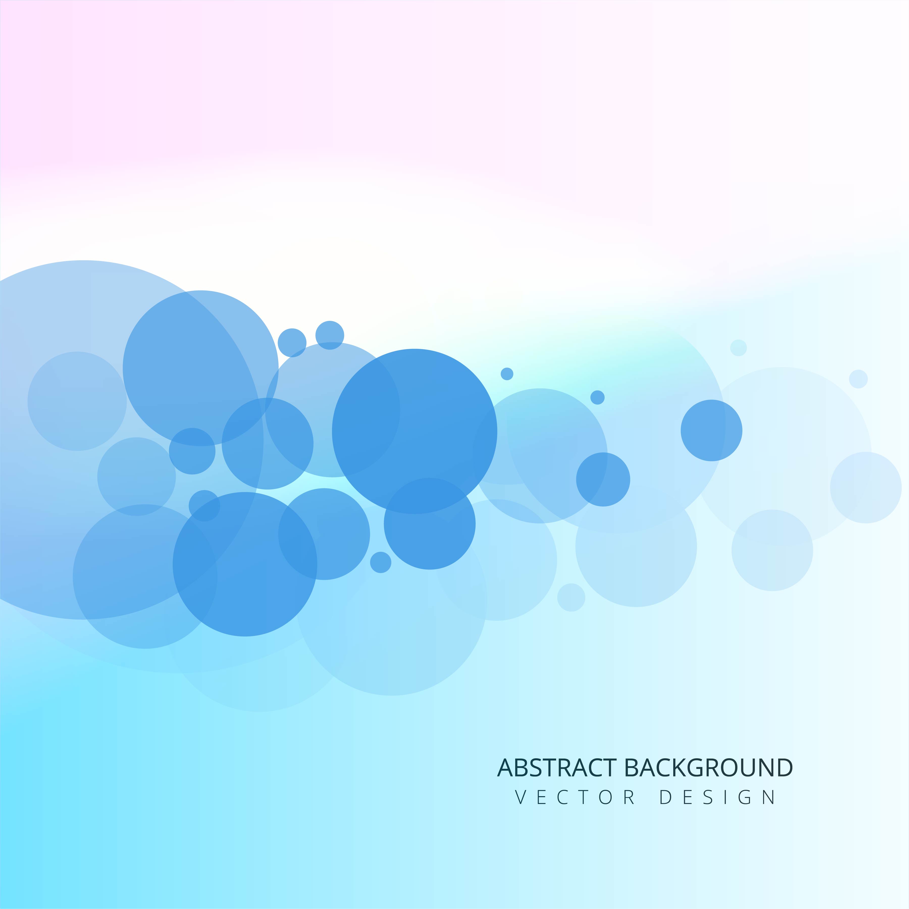 Download Abstract blue circles background vector 246786 - Download ...