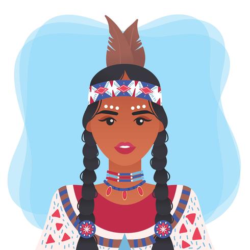 Vector de pueblos indigenas