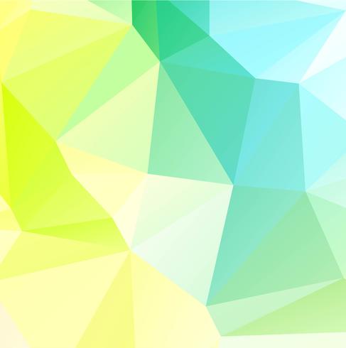 Abstract geometric colorful polygon background vector