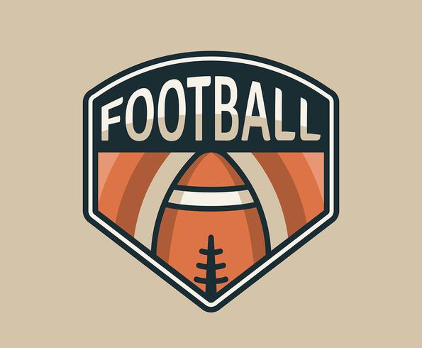 American Football Emblems vector