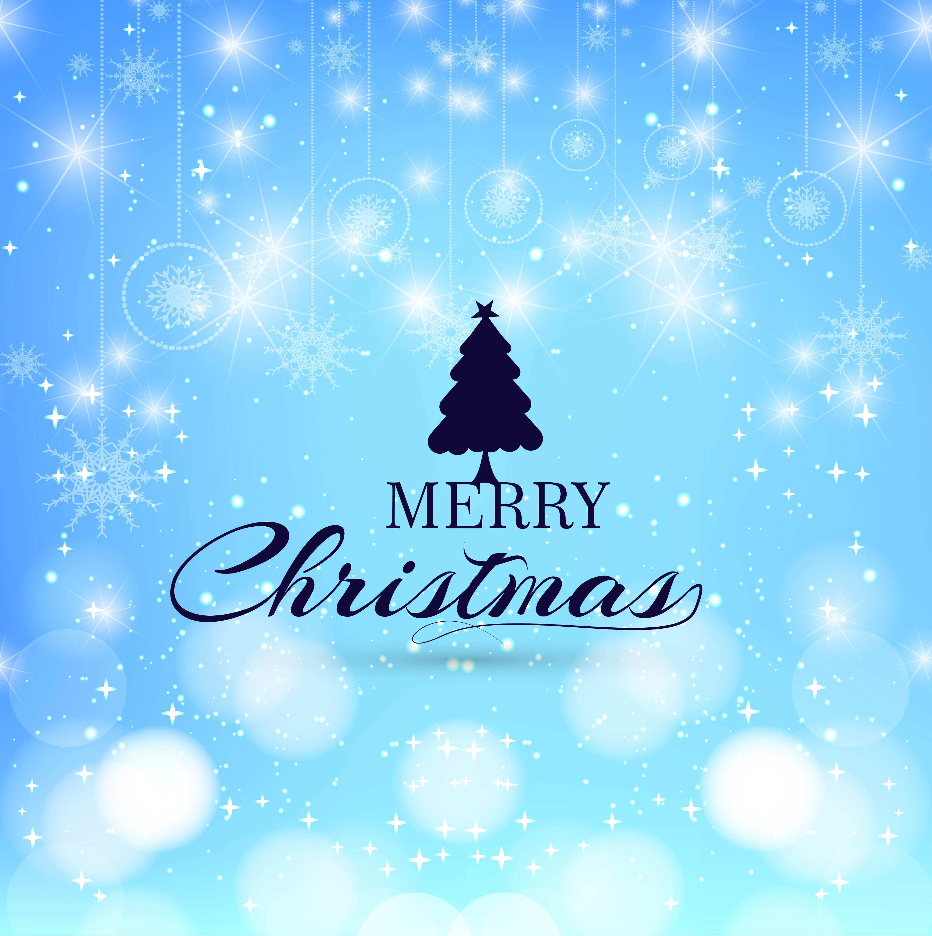 Modern Christmas Background 