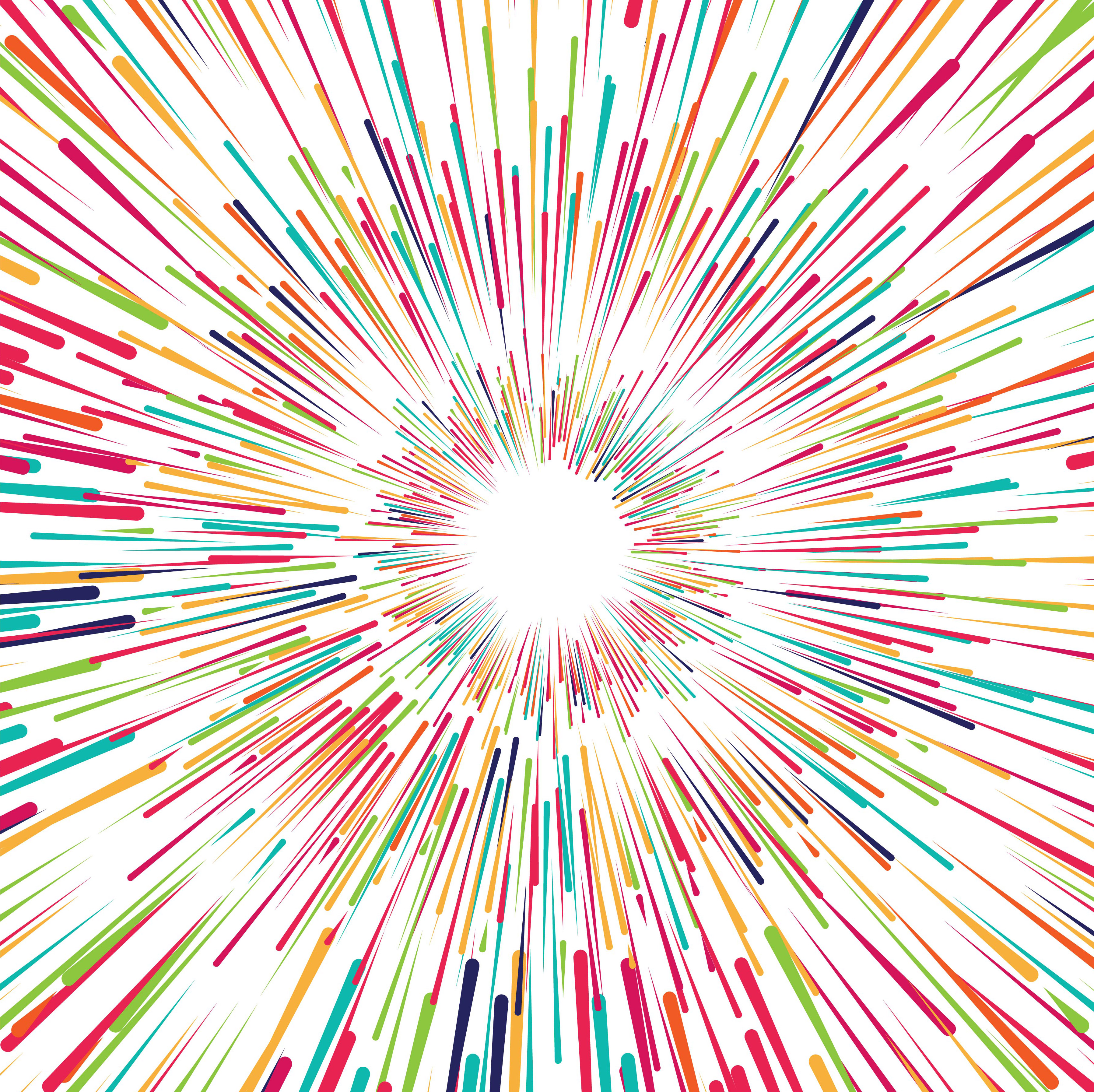 Beautiful colorful rays vector background - Download Free ...