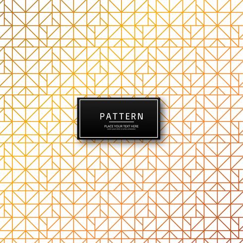 Geometric lines pattern background vector