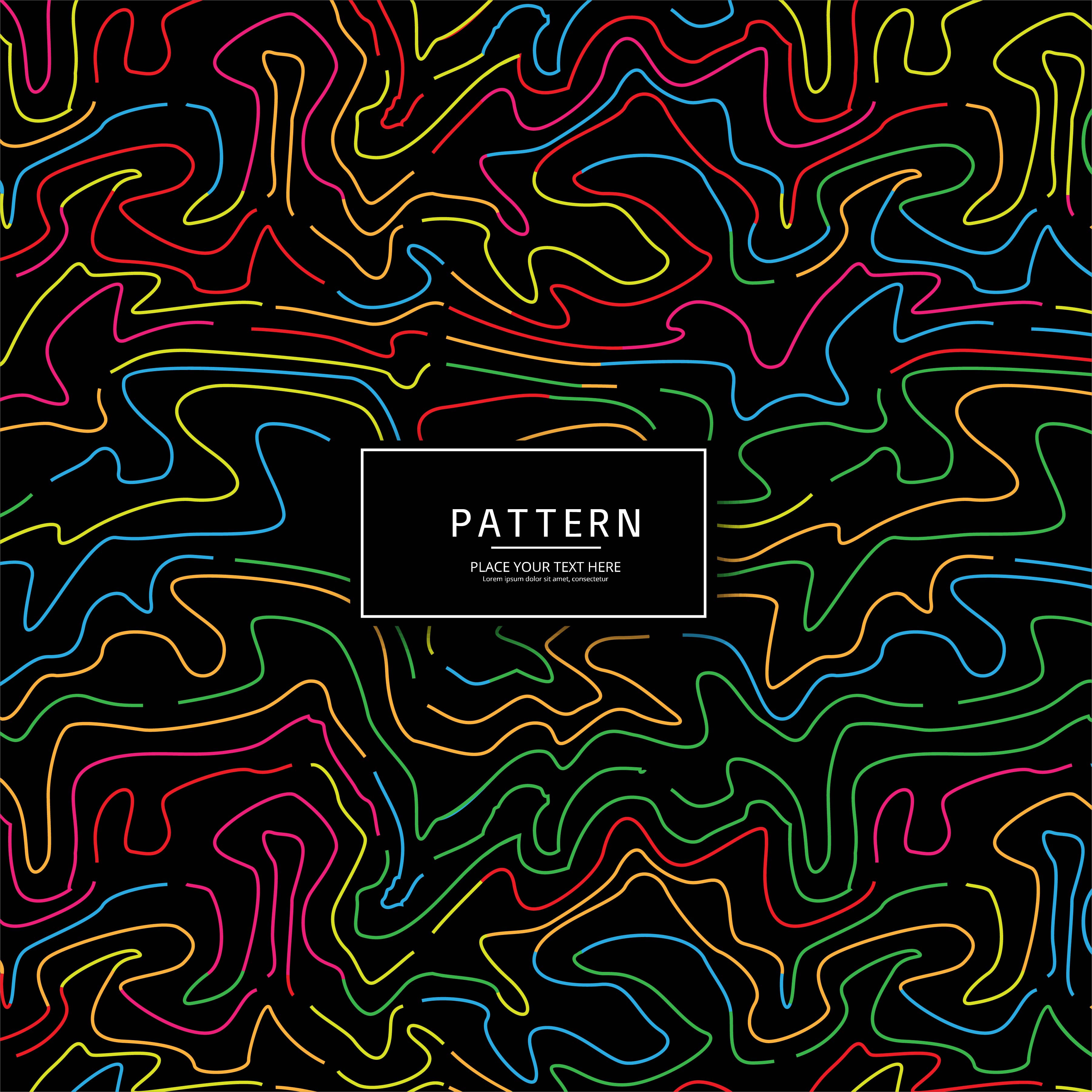 Abstract colorful lines pattern background - Download Free ...