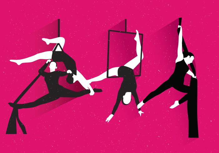 Trapeze Artist Vector