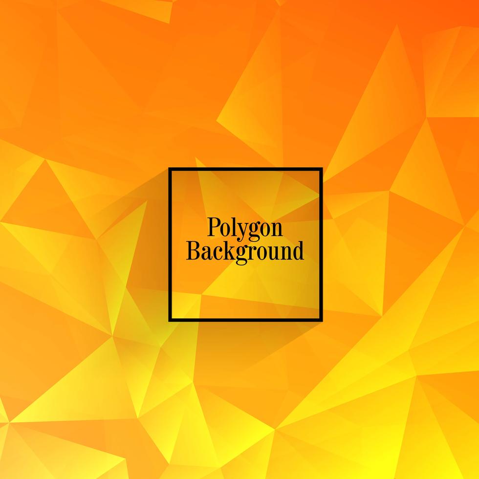 Abstract orange polygon background vector 247144 Vector Art at Vecteezy
