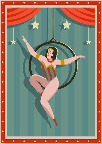 Trapeze Artist vector