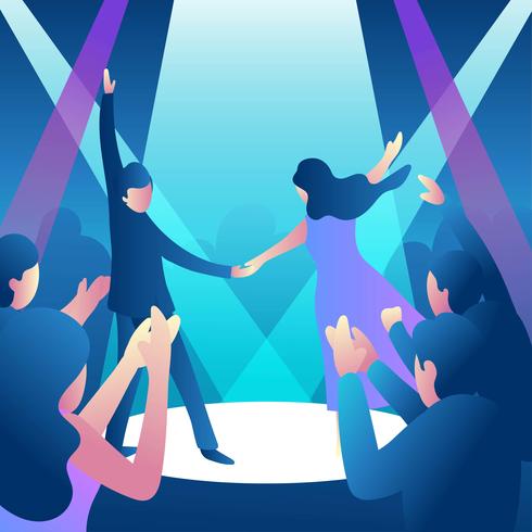 Party Dance Illustration Vector