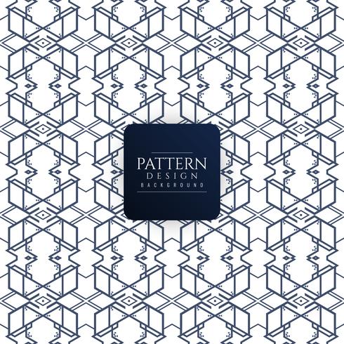 Abstract seamless geometric pattern background vector