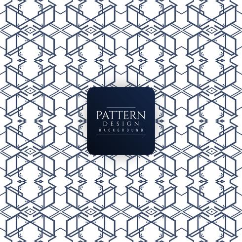 Abstract seamless geometric pattern background vector