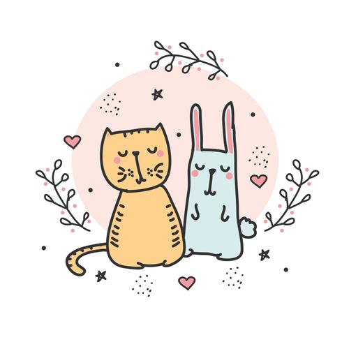 Animal Friends Vector Download Free Vectors Clipart Graphics Vector Art Animal Friends Vector Download Free Vectors Clipart Graphics Vector Art