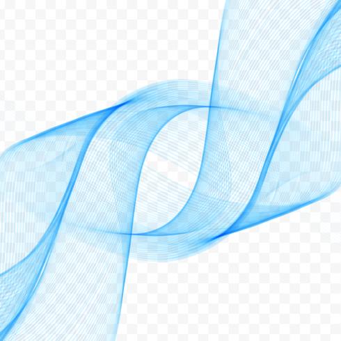 Abstract stylish wave modern background vector