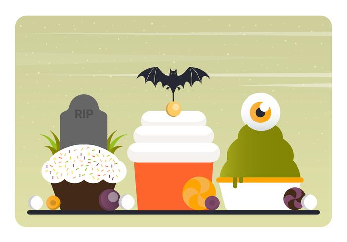 Vector Halloween Elements and Accessories