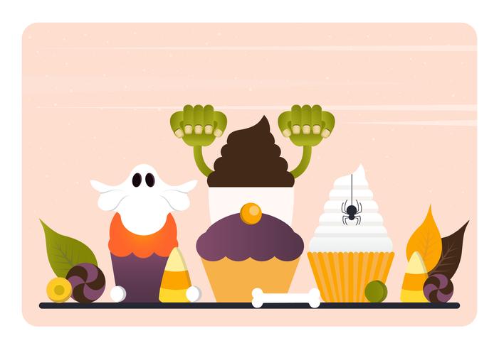 Vector Halloween Elements and Accessories
