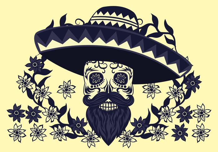 Dia del dia de los muertos vector