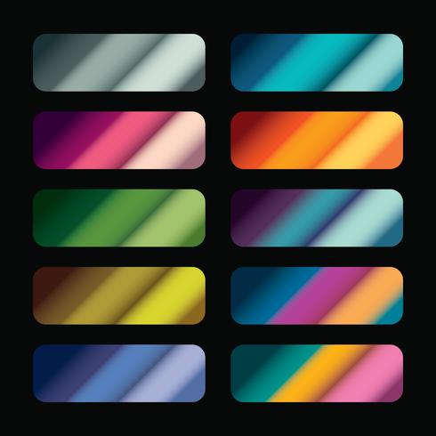 Gradient swatches vector