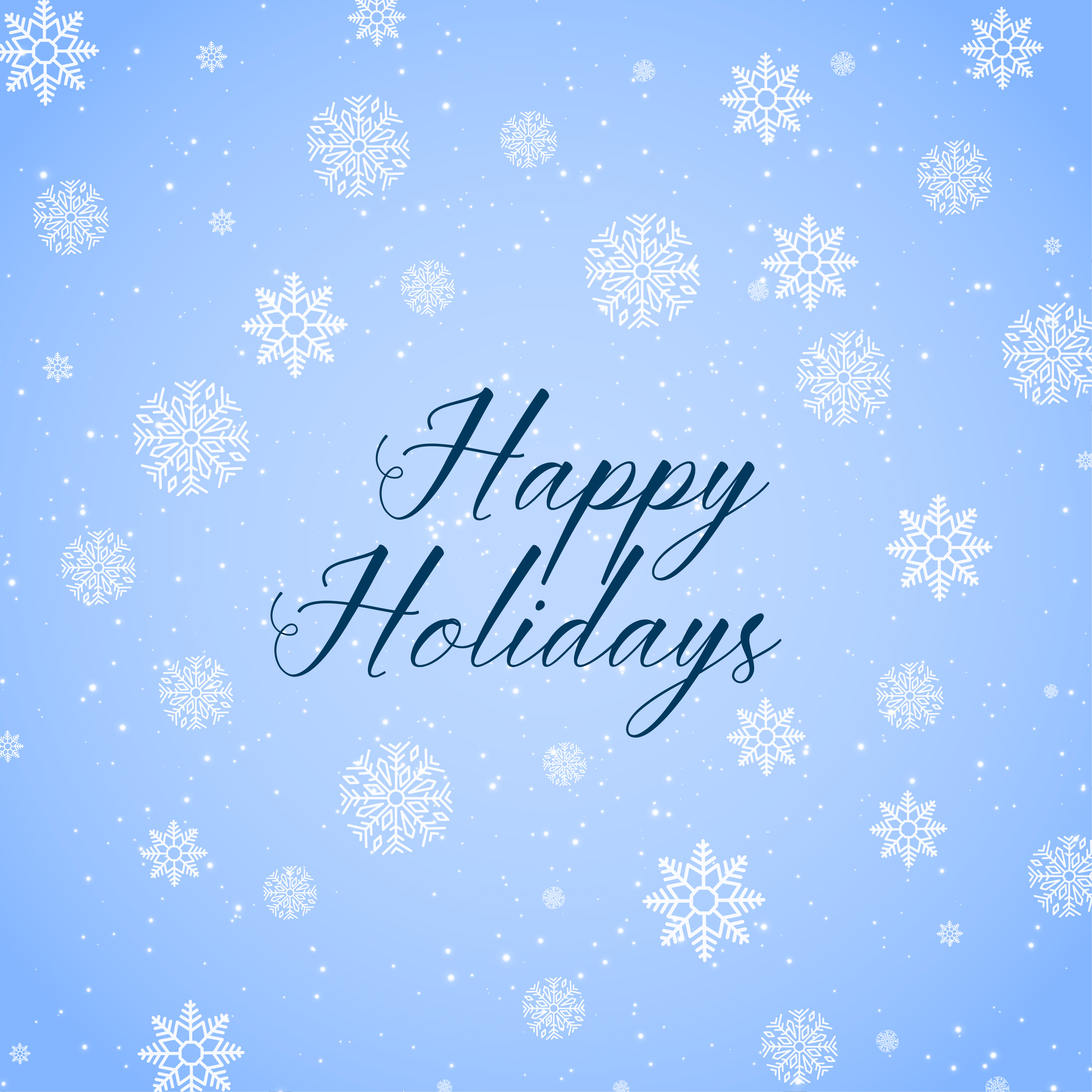 happy holidays background with snowflakes pattern - Download Free