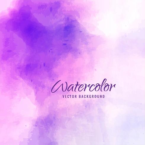 Abstract colorful watercolor stroke background vector