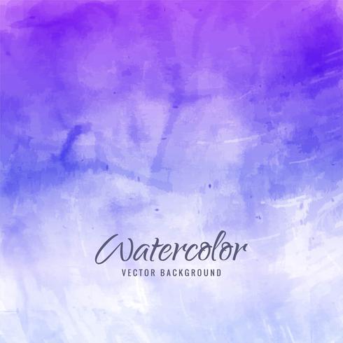 Abstract colorful watercolor stroke background vector