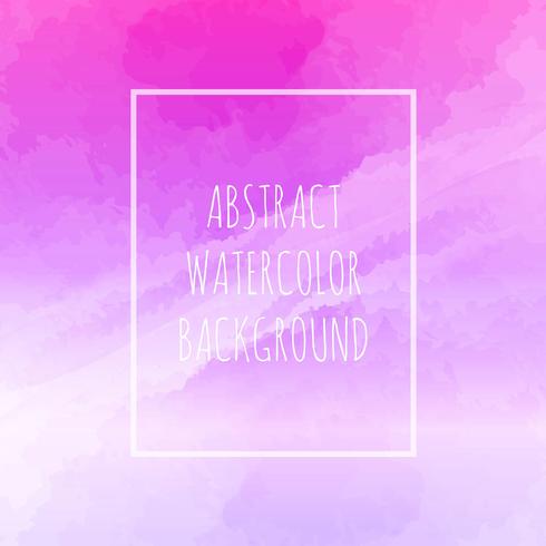 Abstract colorful watercolor stroke background vector