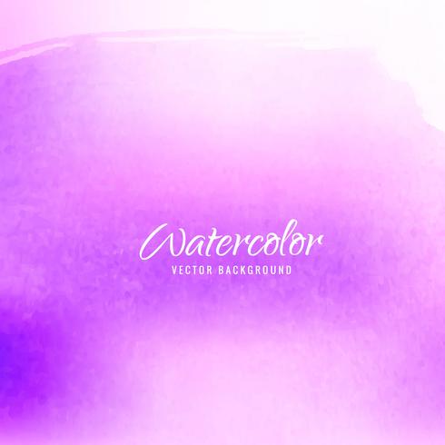 Abstract colorful watercolor stroke background vector