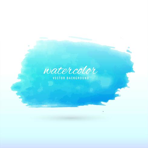 Abstract colorful watercolor stroke background vector