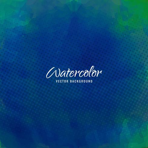 Abstract colorful watercolor stroke background vector