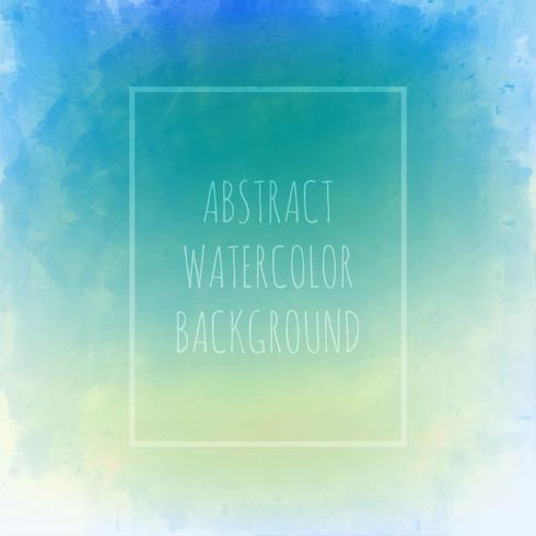 Abstract colorful watercolor stroke background vector