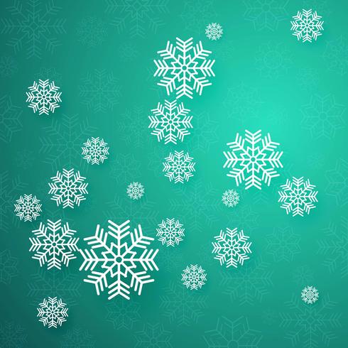 Merry Christmas greeting card colorful background vector