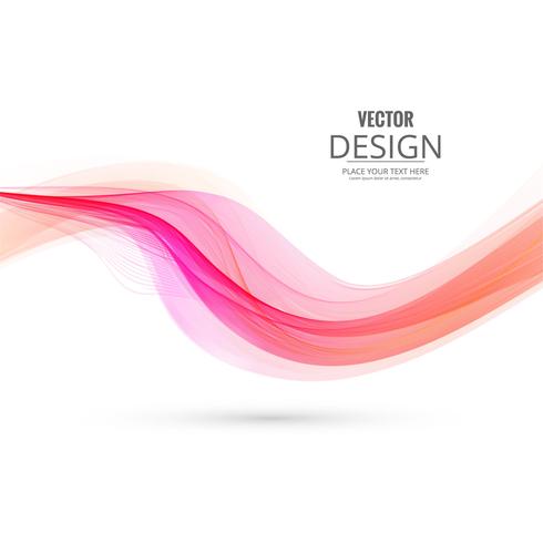 Abstract business elegant wave background illustration vector