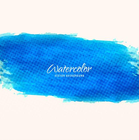 Abstract colorful watercolor stroke background vector