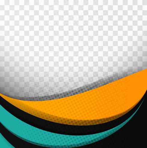 Abstract business elegant wave background illustration vector