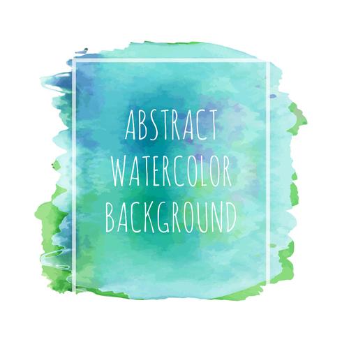 Abstract colorful watercolor stroke background vector