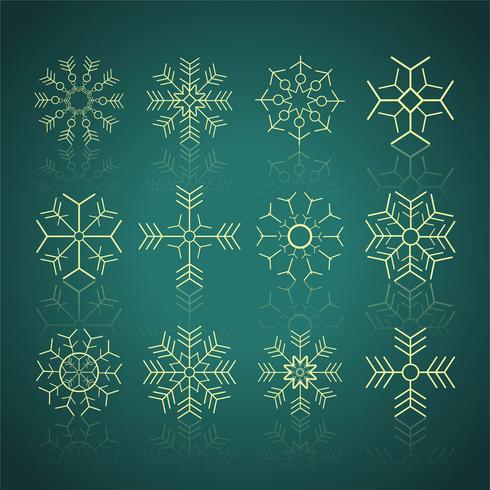 Merry Christmas greeting card colorful background vector