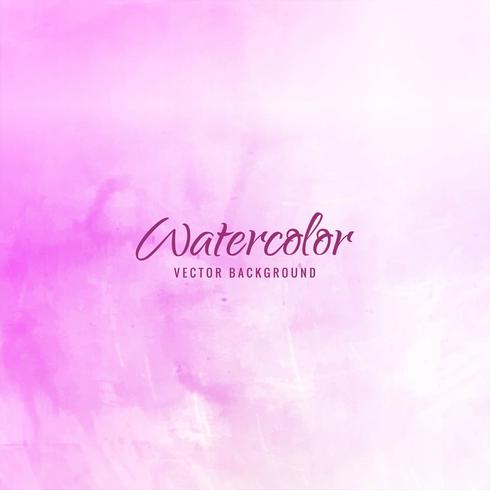 Abstract colorful watercolor stroke background vector